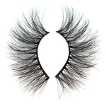 Turquoise 3D Mink Lashes 25mm